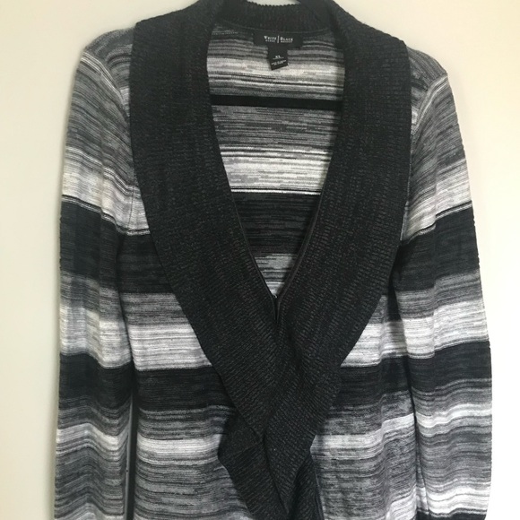 White House Black Market Sweaters - White House Black Market Open Front Cardigan